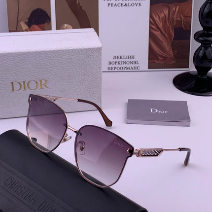 DIOR 26S SQUARE FRAME WITH DARK GRADIENT LENSES IN ACETATE 406789
