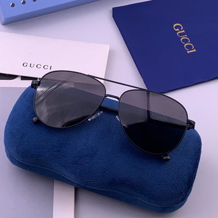 GUCCI 26S AVIATOR FRAME IN METAL 424705
