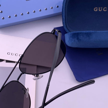 GUCCI 26S AVIATOR FRAME IN METAL 424705