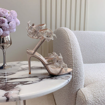 FLORIANE NUDE PINK SANDAL 95 MM
