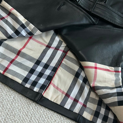 BURBERRY 25S LEATHER JACKET 244