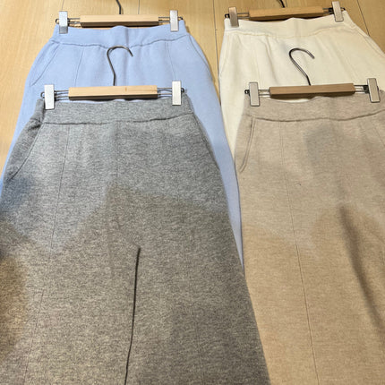 LP 26S EMBROIDERED CASHMERE PANTS 628