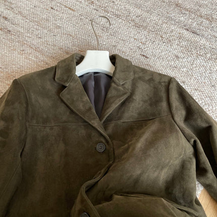 PRADA 25S SUEDE JACKET 401