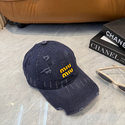 MIUMIU 26S BASEBALL CAP 342399