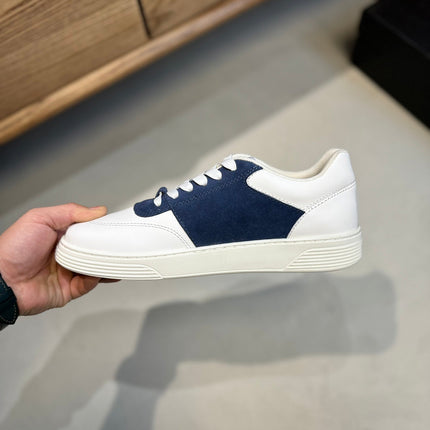 CC SNEAKERS TRAINERS BLUE SUEDE LEATHER