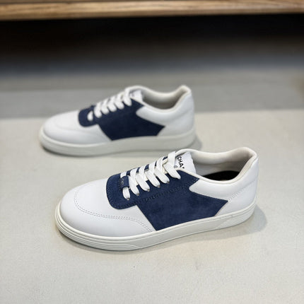 CC SNEAKERS TRAINERS BLUE SUEDE LEATHER
