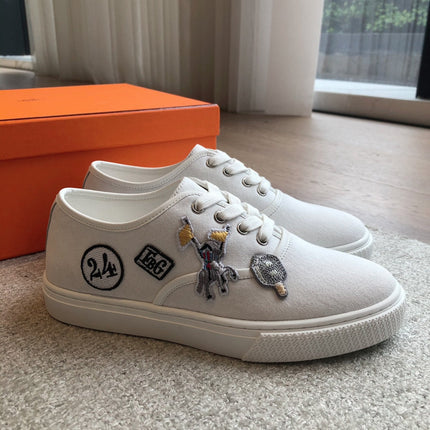 HM INNOCENT SNEAKER WHITE DENIM