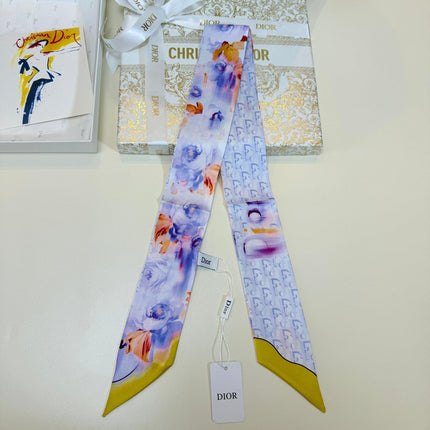 DIOR 26S SCARF 105CM IN SILK 316503