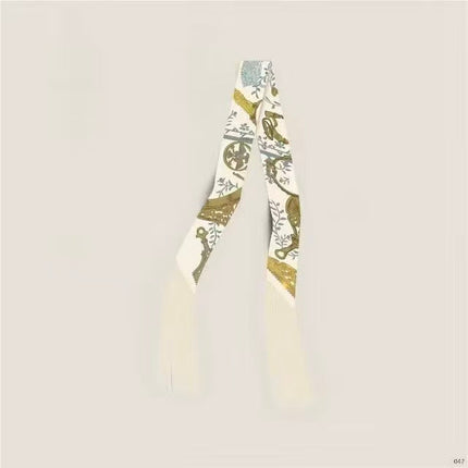 HERMES 26S TWILLY SCARF 86 IN SILK 498689