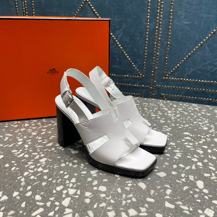 ERIS SANDAL 95 SNOW LAMBSKIN