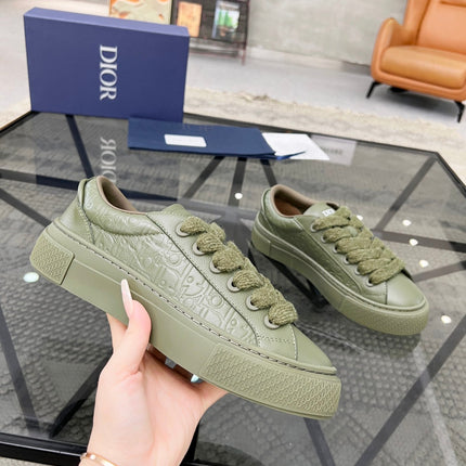 CD B33 SNEAKER PICKLE EMBOSSED CALFSKIN