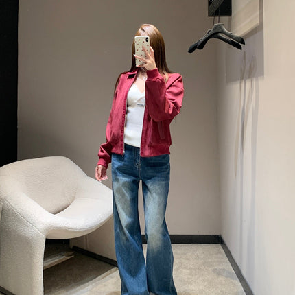 HERMES 25S SUEDE JACKET 385