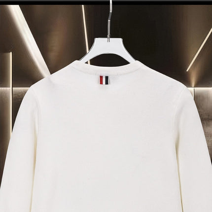 THOM 26S ROUND-NECK KNIT SWEATER 325