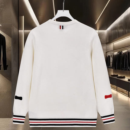 THOM 26S ROUND-NECK KNIT SWEATER 325