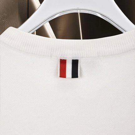 THOM 26S ROUND-NECK KNIT SWEATER 325