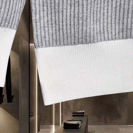 THOM 26S ROUND-NECK KNIT SWEATER 324
