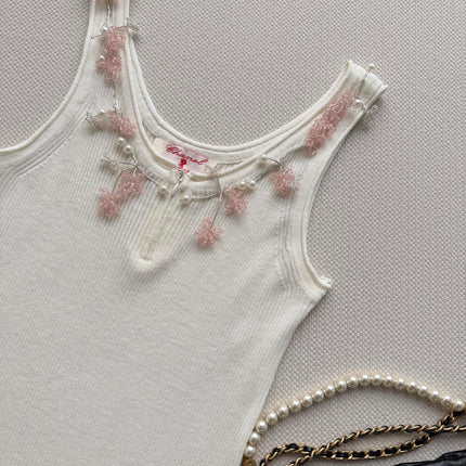 CHANEL 26S KNIT SLEEVELESS TOP STYLE 1184