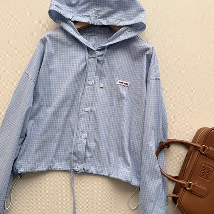 MIUMIU 26S HOODED JACKET 1199