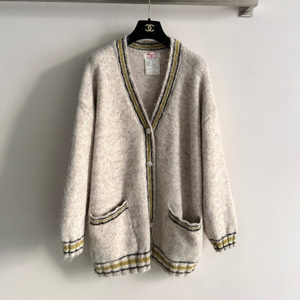 CHANEL 26S LONG KNIT CARDIGAN 1743