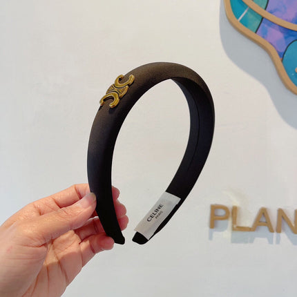 BLACK FABRIC HAIRBAND 432748