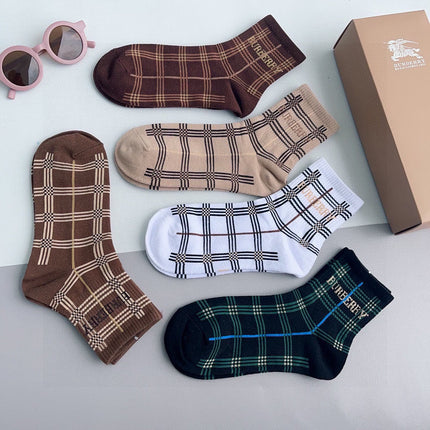 BURBERRY 26S ANKLE SOCKS 547867 (1 BOX)