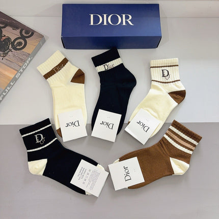 DIOR 26S ANKLE SOCKS 412390 (1 BOX)