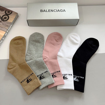 BALENCIAGA 26S CREW SOCKS 415762 (1 BOX)