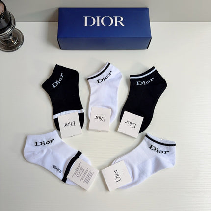 DIOR 26S ANKLE SOCKS 408718 (1 BOX)
