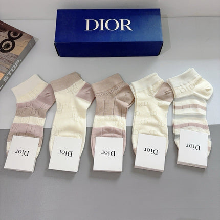 DIOR 26S ANKLE SOCKS 398798 (1 BOX)