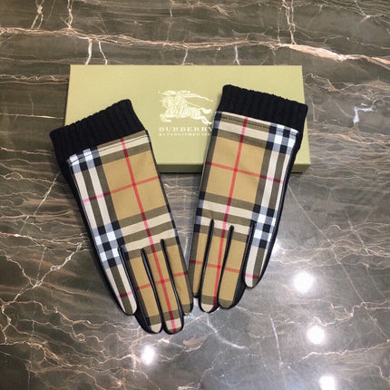LINED GLOVES IN CAMEL BEIGE CASHMERE AND LAMBSKIN 454587