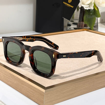 SQUARE SUNGLASSES 617107 IN BROWN MIXD RED HAVANA ACETATE