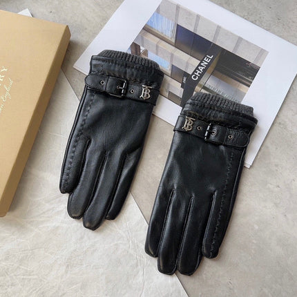 GLOVES IN BLACK LAMBSKIN 462301