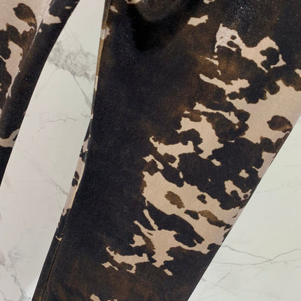 DIOR 25S CORDUROY CAMOUFLAGE PANTS STYLE 006