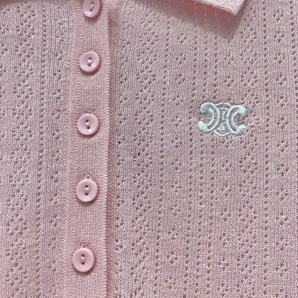 CELINE 26S KNIT POLO TANK TOP 296