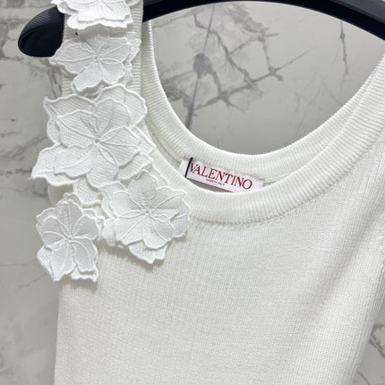 VALENTINO 26S SLEEVELESS KNIT TOP 425