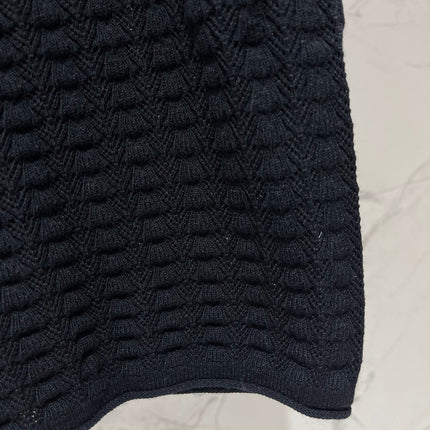 VALENTINO 26S SHORT-SLEEVE KNIT TOP 384