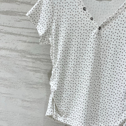 CHLOE 26S V-NECK T-SHIRT STYLE 7
