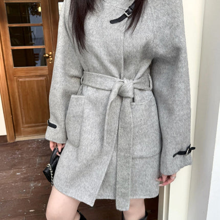 HERMES 25S CROPPED STAND-COLLAR JACKET 444