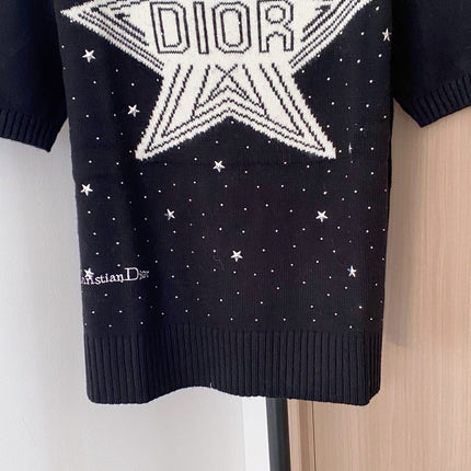 DIOR 26S SHORT SLEEVE KNIT SWEATER 987