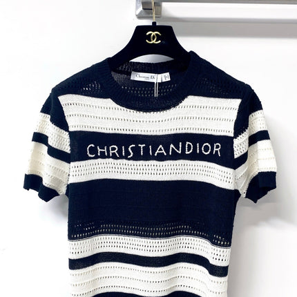 DIOR 26S SHORT-SLEEVED SWEATER 1288