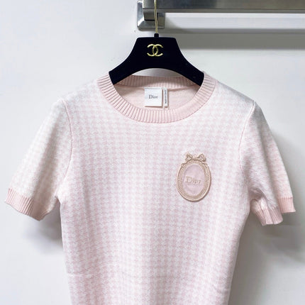 DIOR 26S SHORT-SLEEVED SWEATER 1262