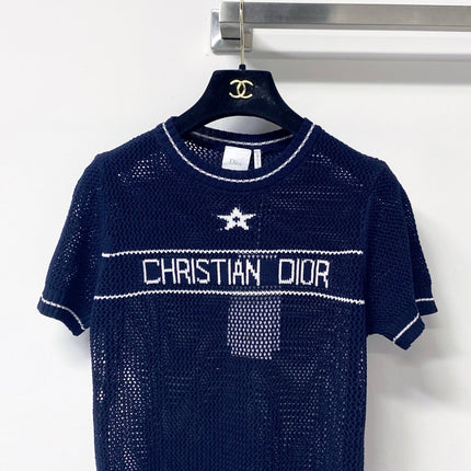 DIOR 26S SHORT-SLEEVED SWEATER 1266
