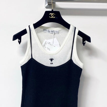 DIOR 26S KNIT SLEEVELESS TOP 1268