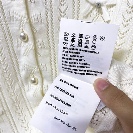 MIUMIU 26S KNIT CARDIGAN TOP 1249
