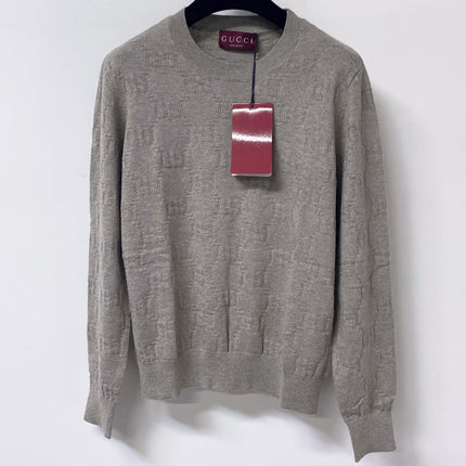 GUCCI 26S CREWNECK LONG-SLEEVE SWEATER 553