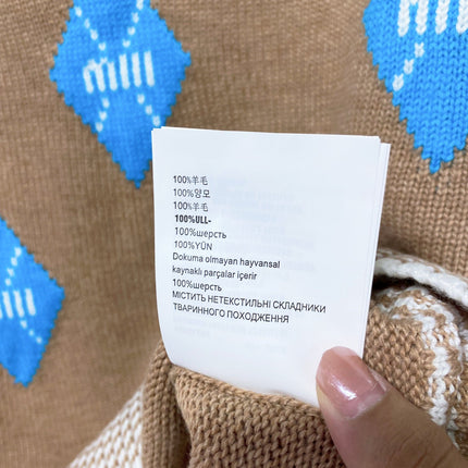 MIUMIU 26S CREWNECK KNIT SWEATER 1459