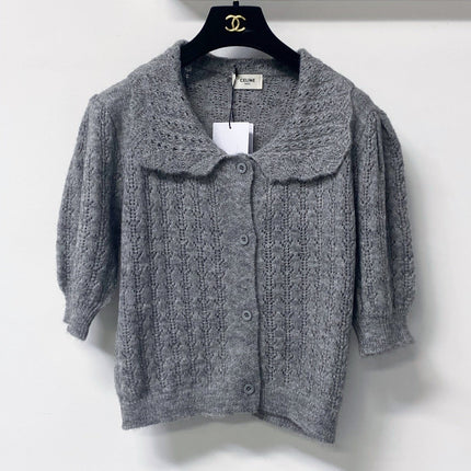 CELINE 26S SHORT-SLEEVE KNIT POLO 525
