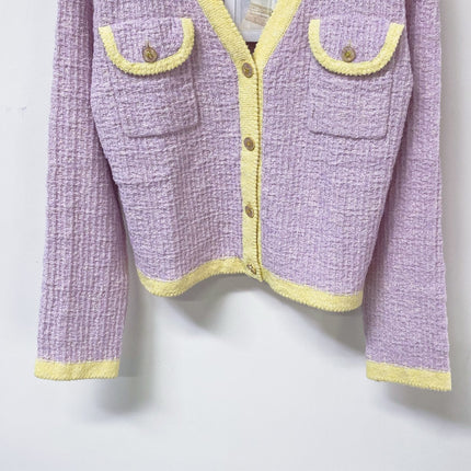 CHANEL 26S KNIT V-NECK CARDIGAN 1721