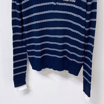 MIUMIU 26S POLO SWEATER 1526