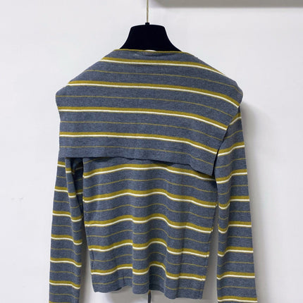 LOEWE 26S SCARF-DETAIL KNIT TOP 683